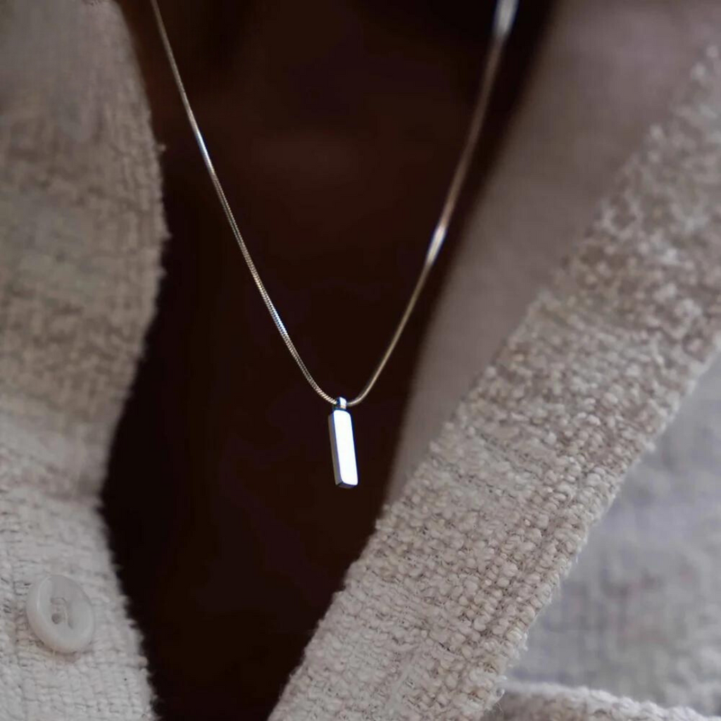 Lusso Men's Necklace, alternate angle 1