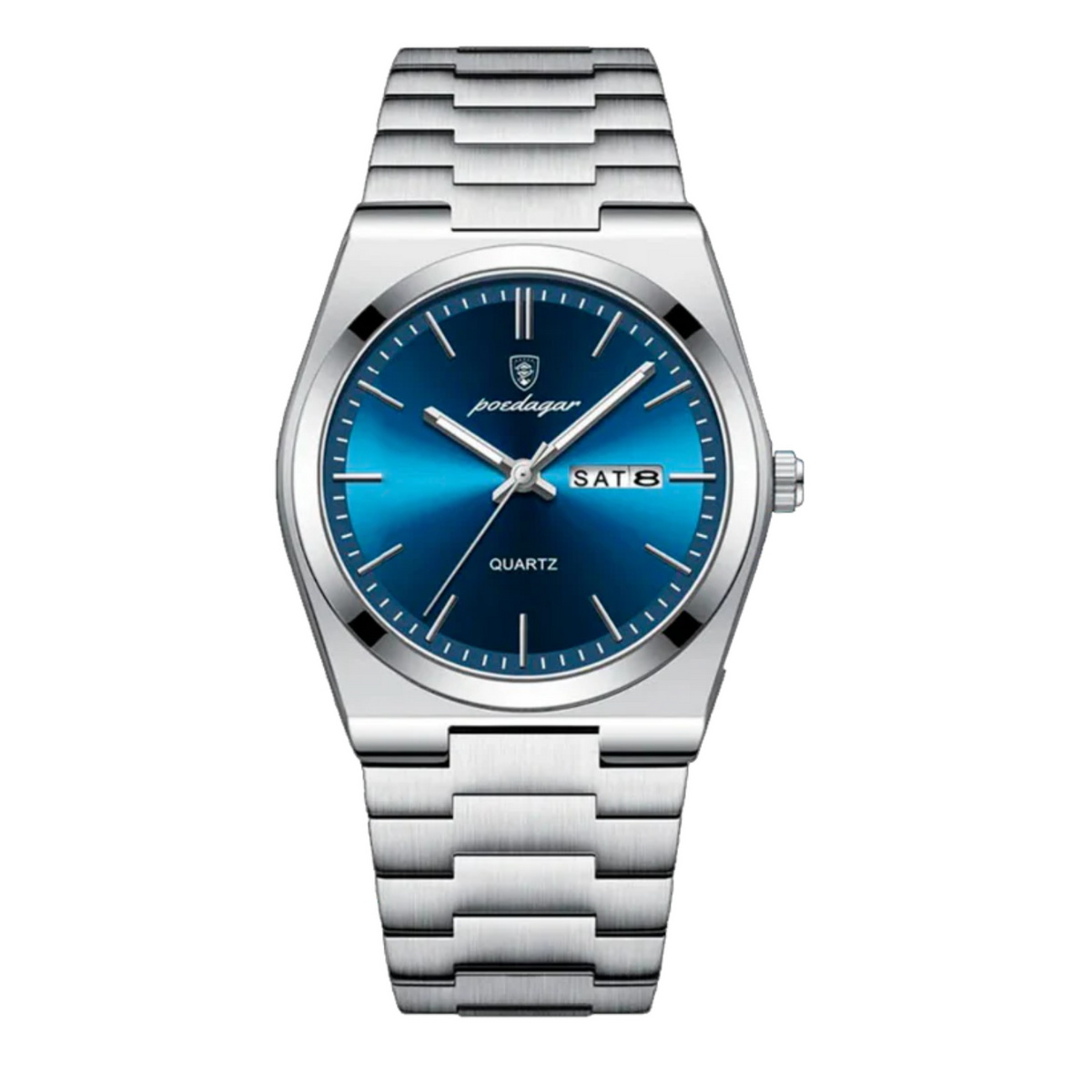 Essenza Men's 40mm Water-Resistant Steel Watch, alternate angle 2