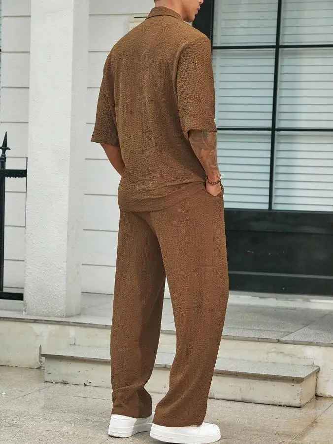 Matteo Men's Relaxed Summer Set, alternate angle 5