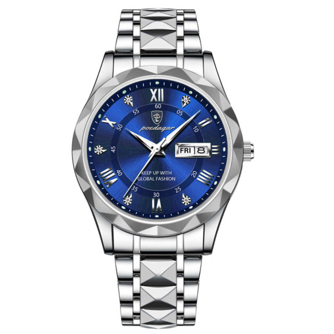 Majestic Men's Automatic Steel Watch, alternate angle 2