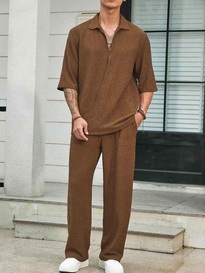 Matteo Men's Relaxed Summer Set, alternate angle 2