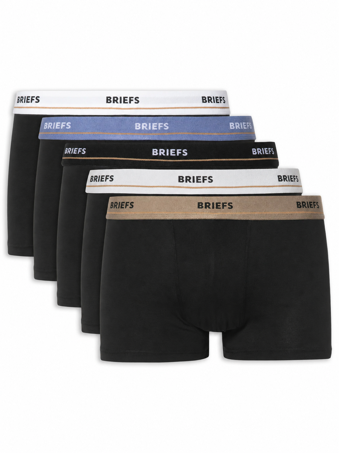 Men's Boxer Briefs – 5-Pack photographed for Eaton Row Co.