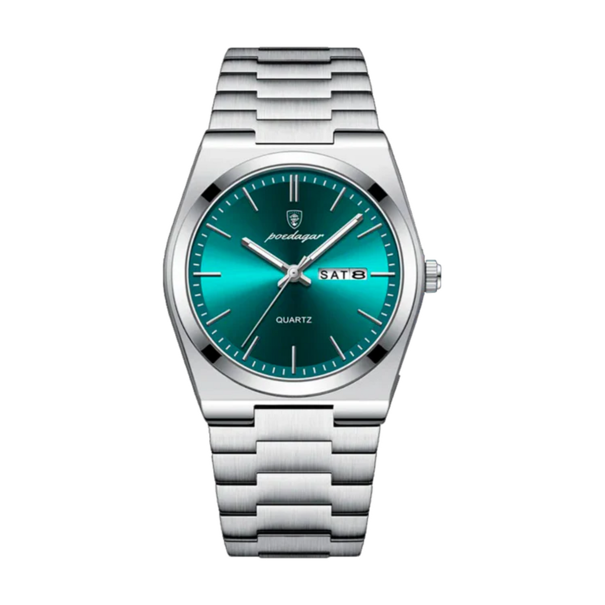 Essenza Men's 40mm Water-Resistant Steel Watch, alternate angle 3