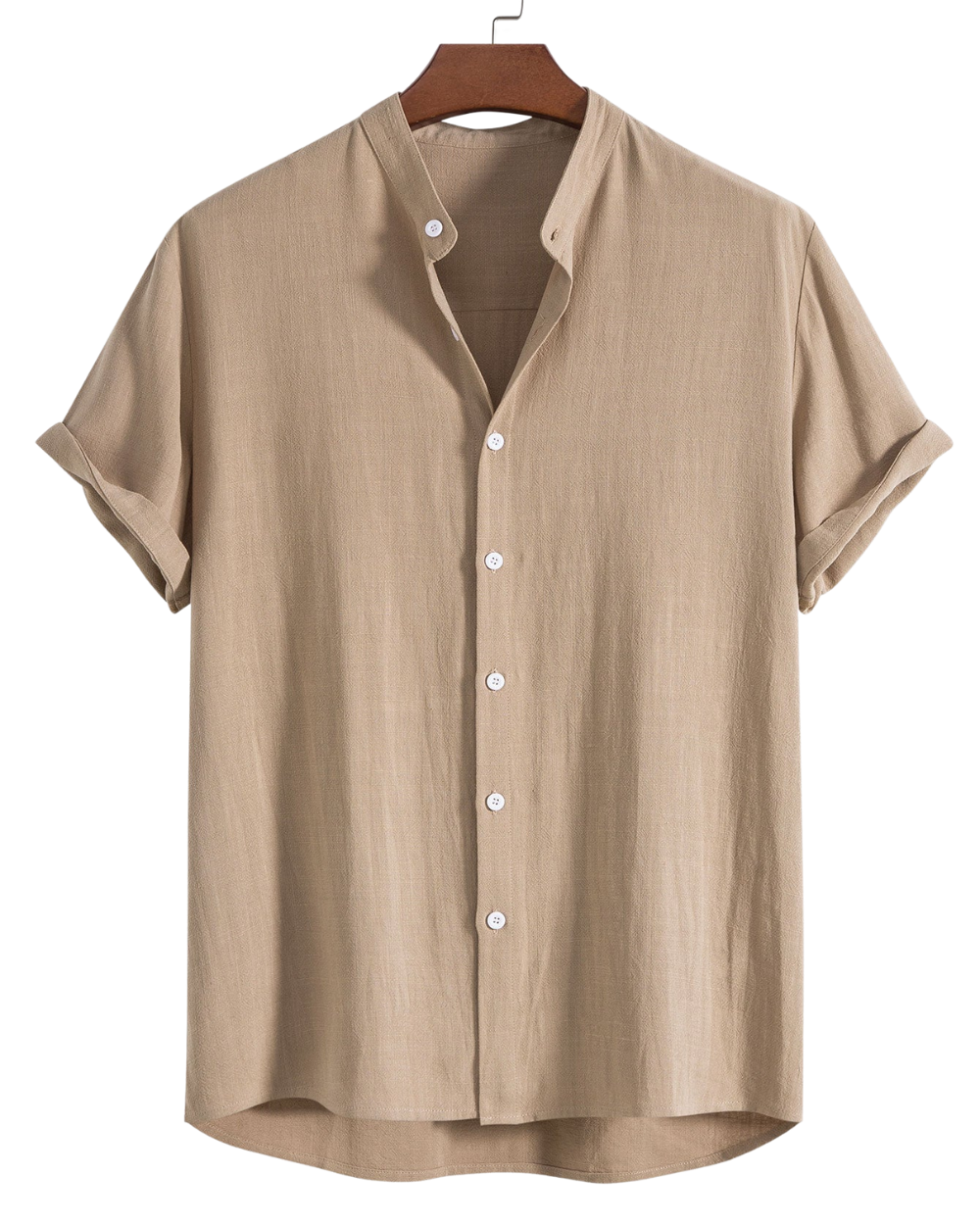 Leo Men's Santorini Linen Summer Set, alternate angle 4