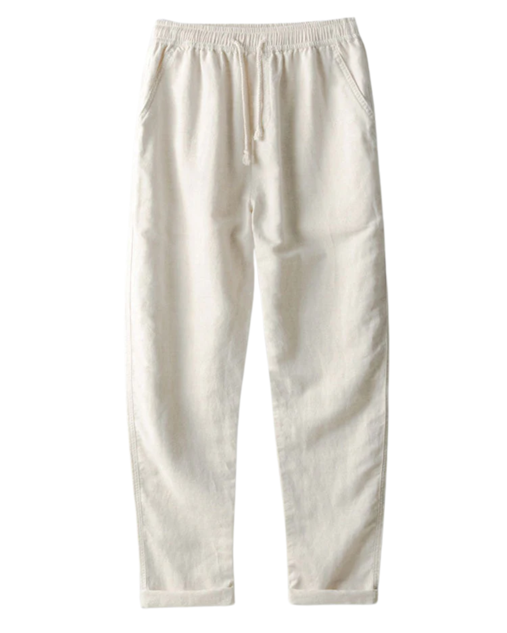 Leo Men's Santorini Linen Summer Set, alternate angle 7