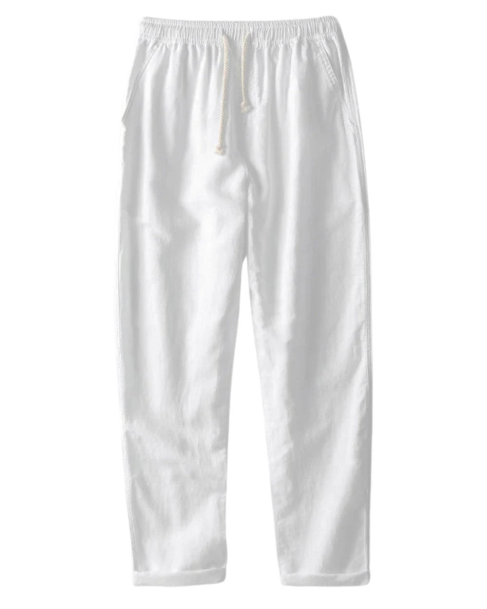 Leo Men's Santorini Linen Summer Set, alternate angle 8
