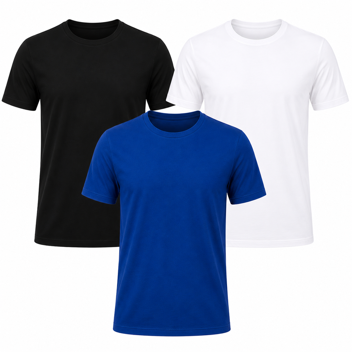 Men's Classic Essential Shirts – 3-Pack, alternate angle 4