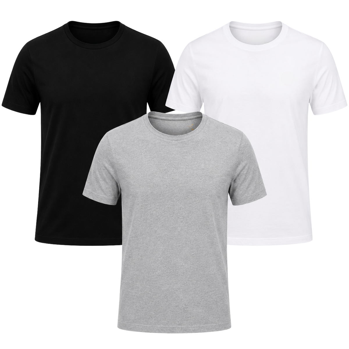 Men's Classic Essential Shirts – 3-Pack, alternate angle 1