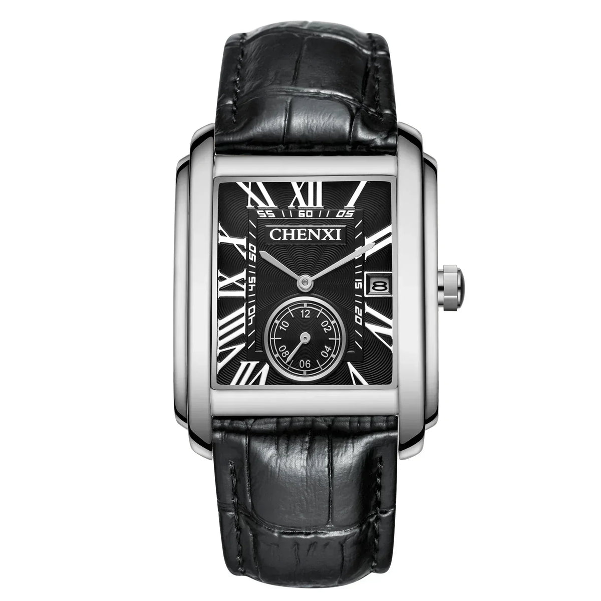 Vintage Pelle Men's Leather Watch photographed for Eaton Row Co.