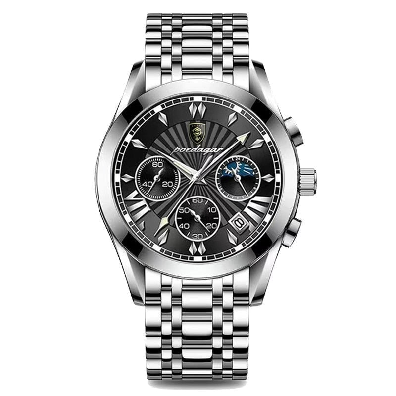 Elite Empyrean Men's Automatic Steel Watch, alternate angle 4