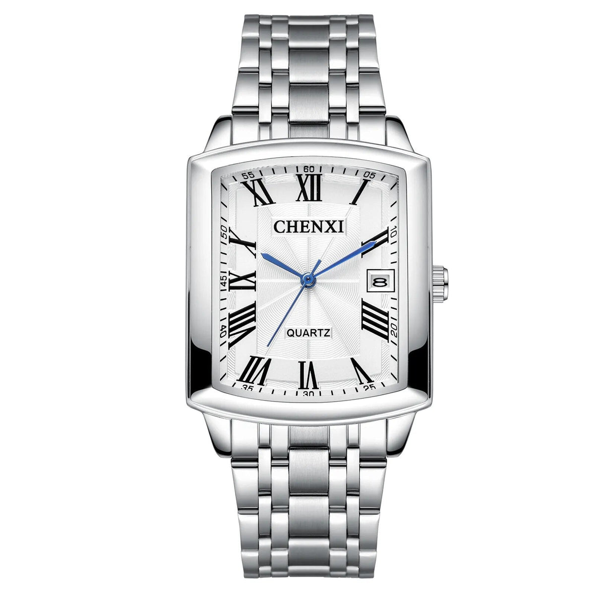 Opal Men's Minimalist Steel Watch, alternate angle 1
