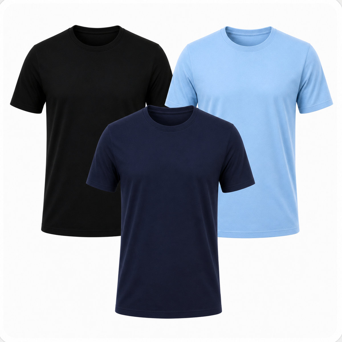 Men's Classic Essential Shirts – 3-Pack, alternate angle 10