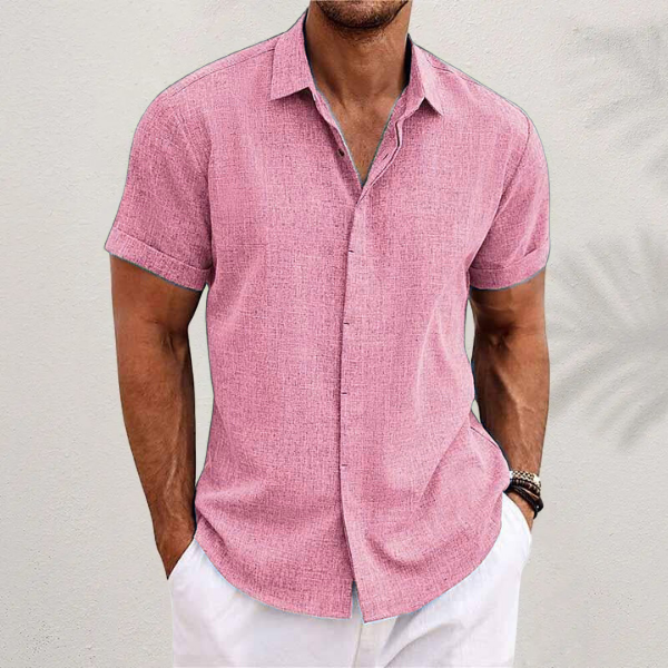 Alejandro Men's Premium Linen Shirt, alternate angle 7