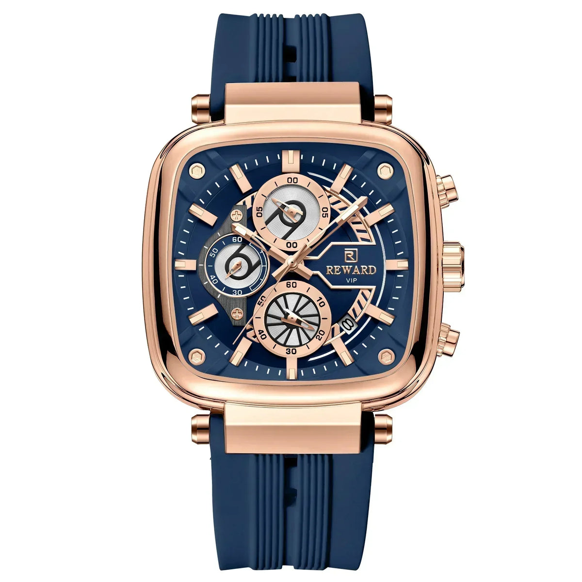 Men's 44mm Sports Chronograph Watch, alternate angle 8