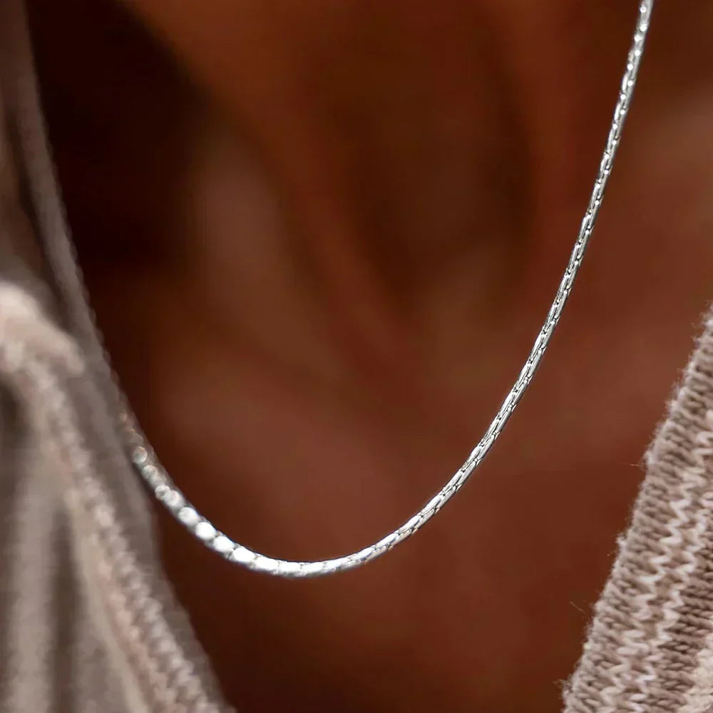 Fierezza Men's Necklace, alternate angle 1