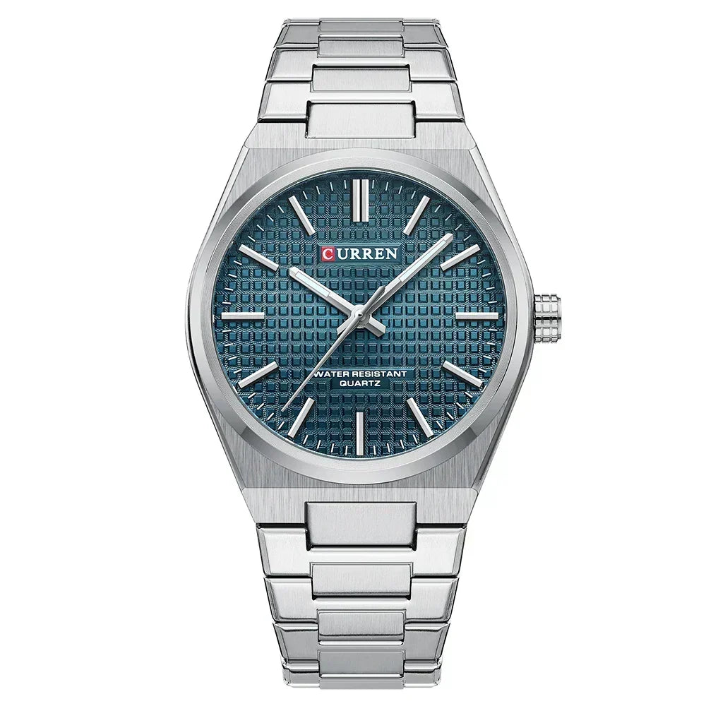 Men's Automatic Steel Bracelet Watch photographed for Eaton Row Co.