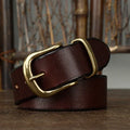 Verano Men's Leather Belt photographed for Eaton Row Co.