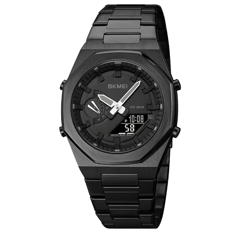 Men's Pro Sport Steel Watch photographed for Eaton Row Co.