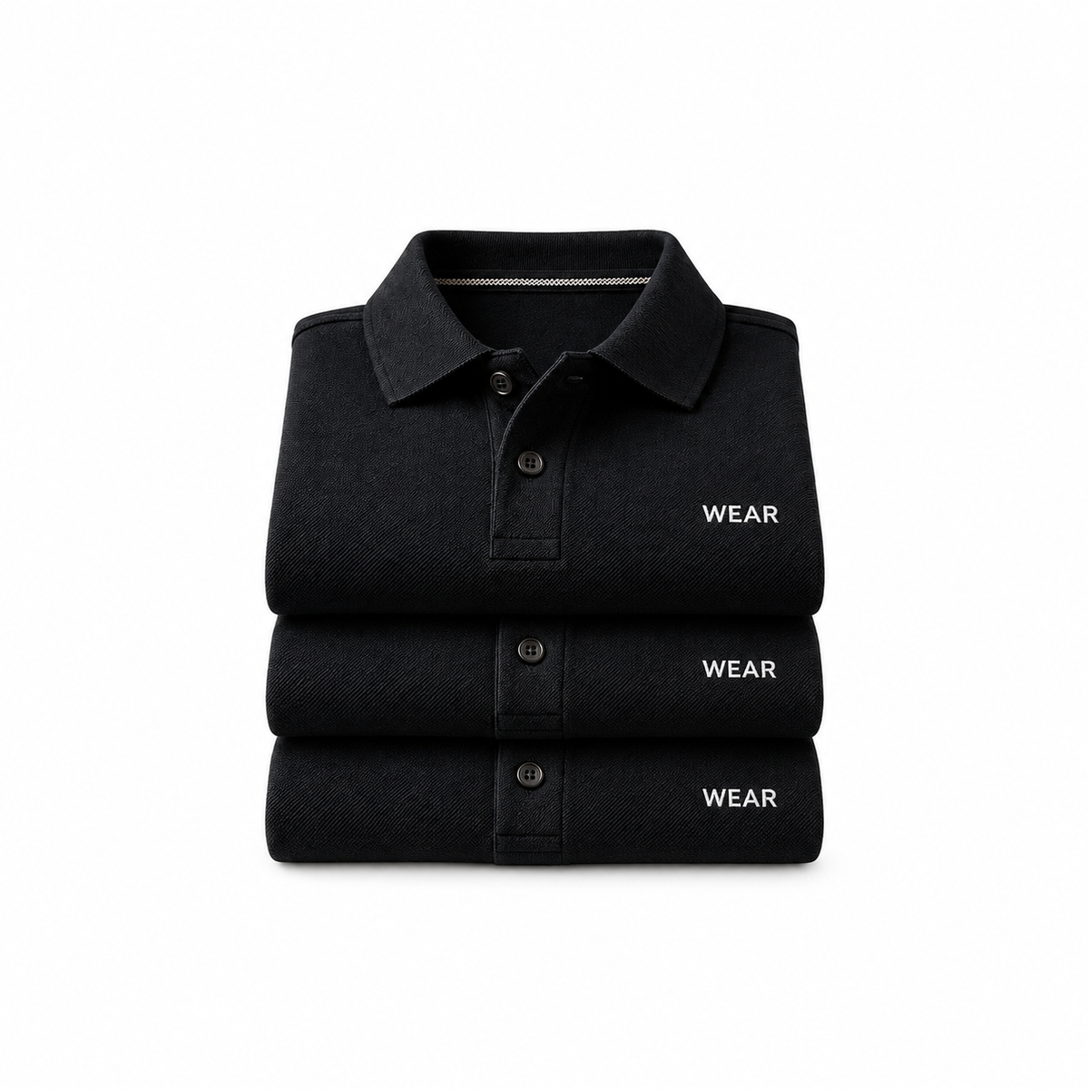 Men's Classic Polo Shirts – 3-Pack