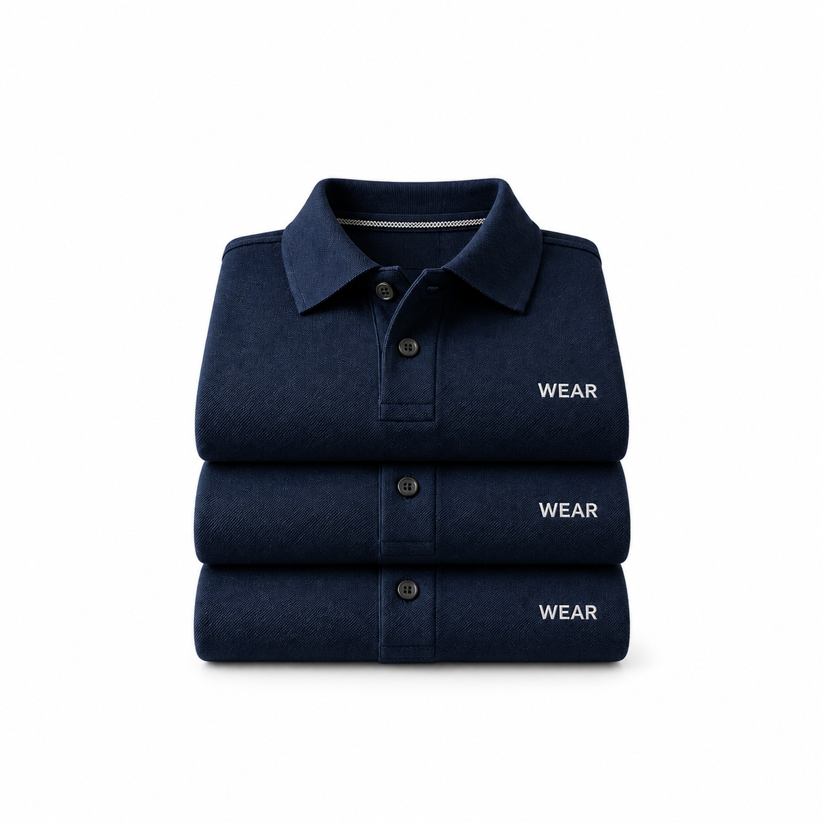 Men's Classic Polo Shirts – 3-Pack