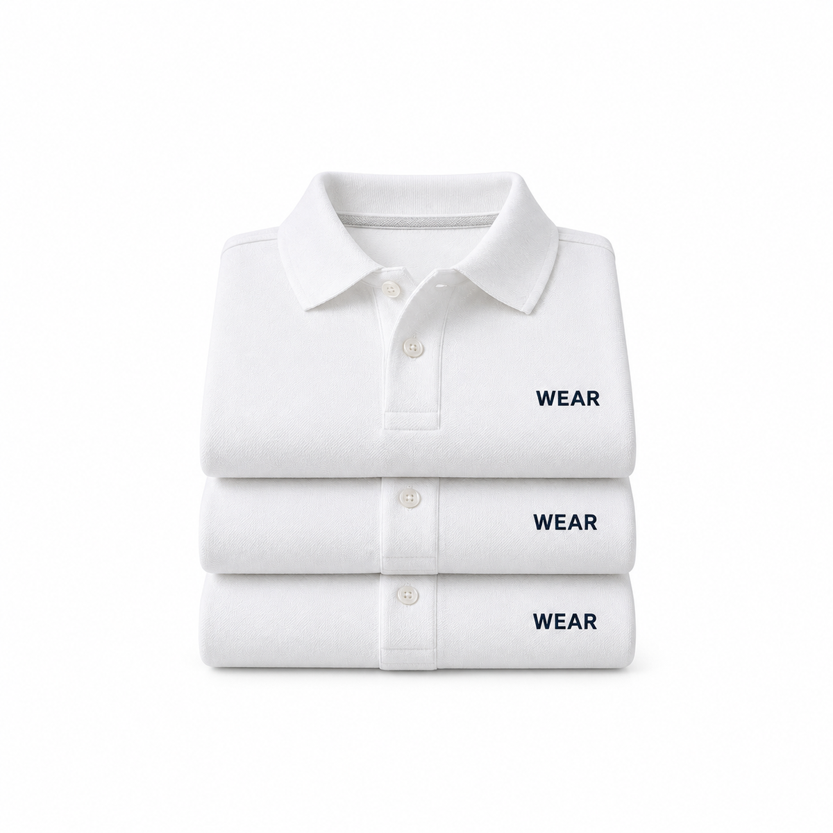 Men's Classic Polo Shirts – 3-Pack