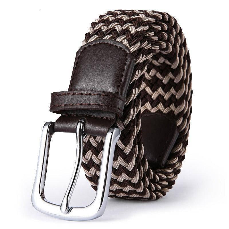 William Men's Elastic Braided Belt photographed for Eaton Row Co.