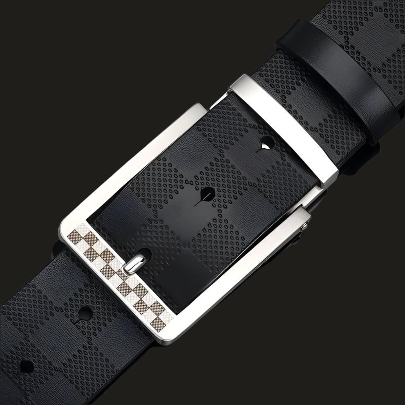 Edvard Men's Leather Suit Belt, alternate angle 5