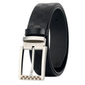 Edvard Men's Leather Suit Belt photographed for Eaton Row Co.