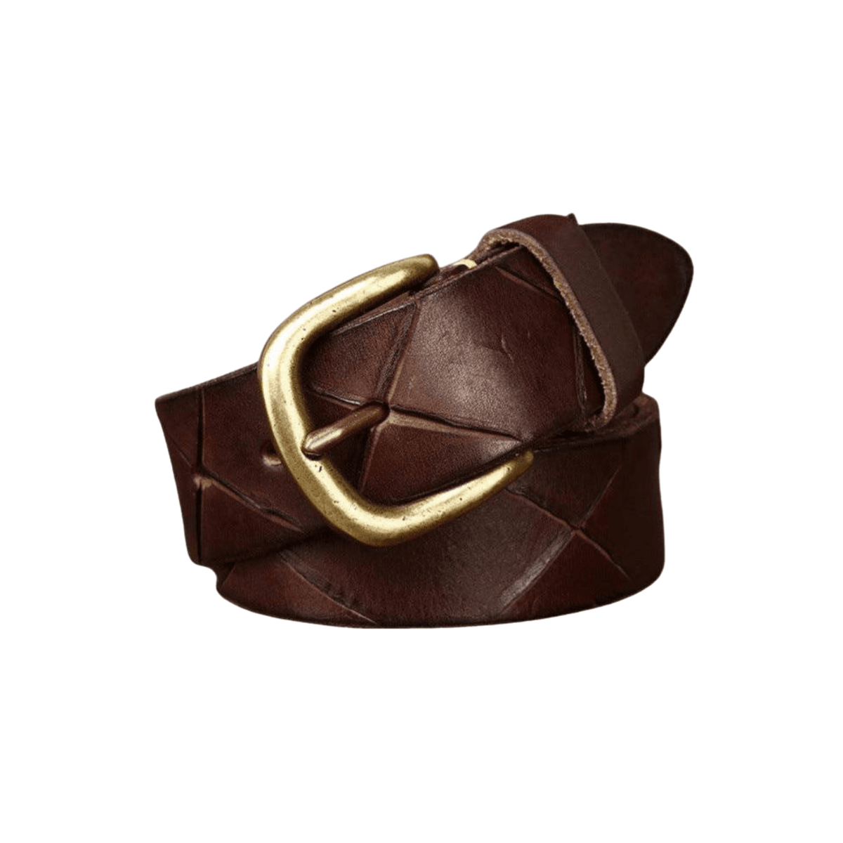 Anil Men's Classic Leather Belt, alternate angle 4