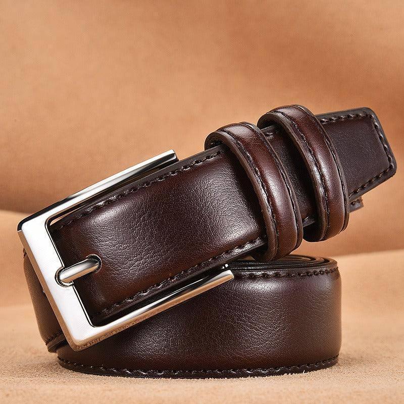 Jonathan Men's Leather Suit Belt, alternate angle 3