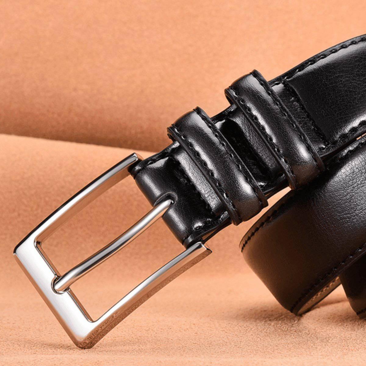 Jonathan Men's Leather Suit Belt, alternate angle 6