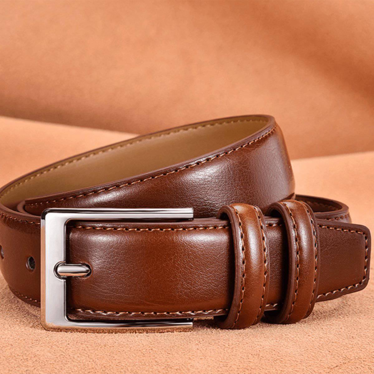 Jonathan Men's Leather Suit Belt, alternate angle 7