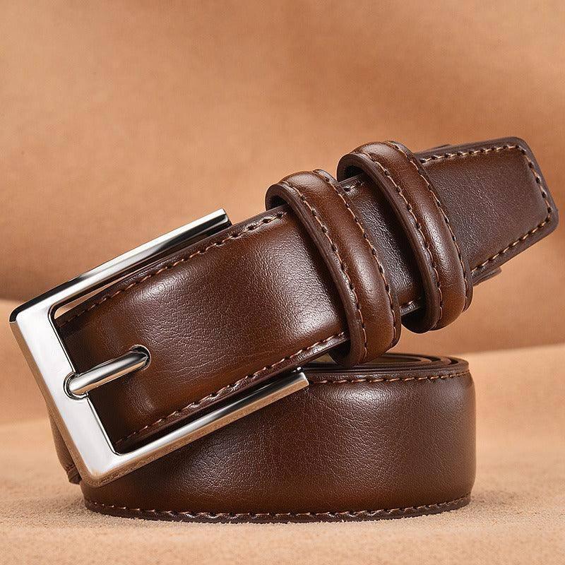 Jonathan Men's Leather Suit Belt, alternate angle 2