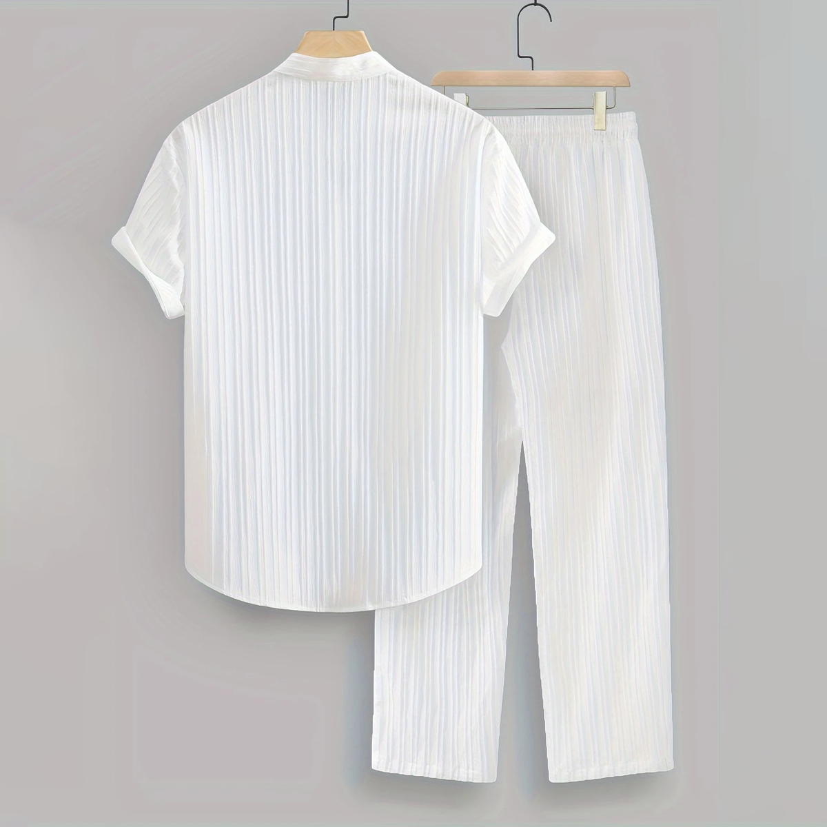 Monteiro Men's Striped Lounge Set, alternate angle 5