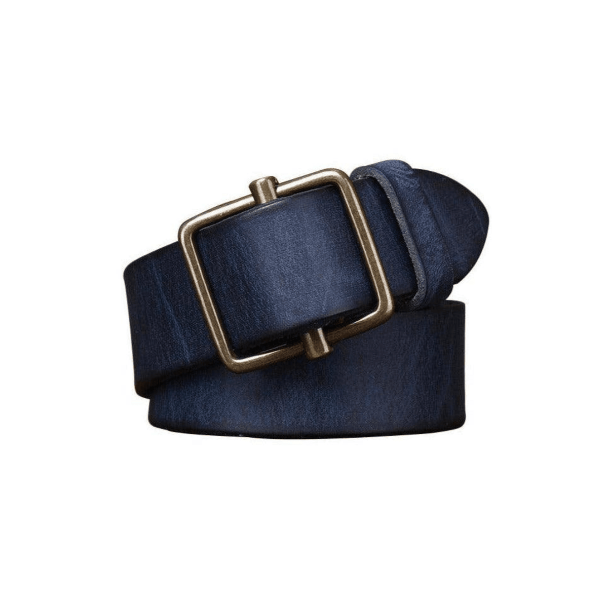 Strumiana Men's Full-Grain Leather Belt, alternate angle 4