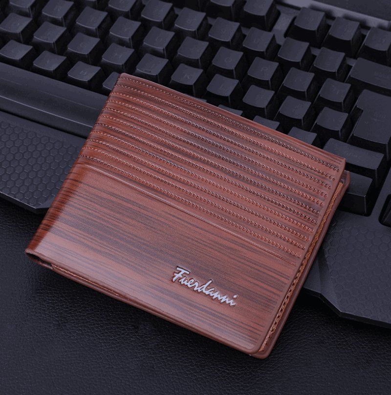 Men's Embossed Multi-Card Wallet, alternate angle 6