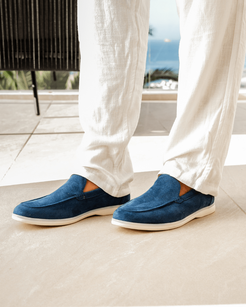 Men's Old Money Suede Loafers, alternate angle 13