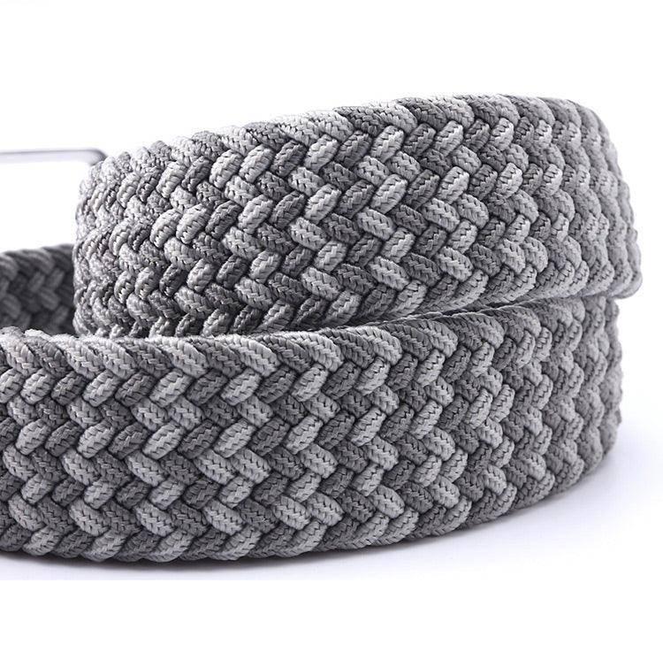 Zviadi Men's Elastic Braided Belt, alternate angle 7