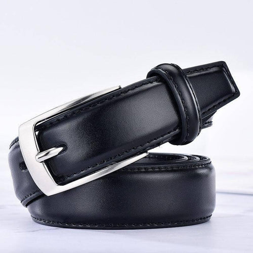 Arnthur Men's Leather Suit Belt photographed for Eaton Row Co.